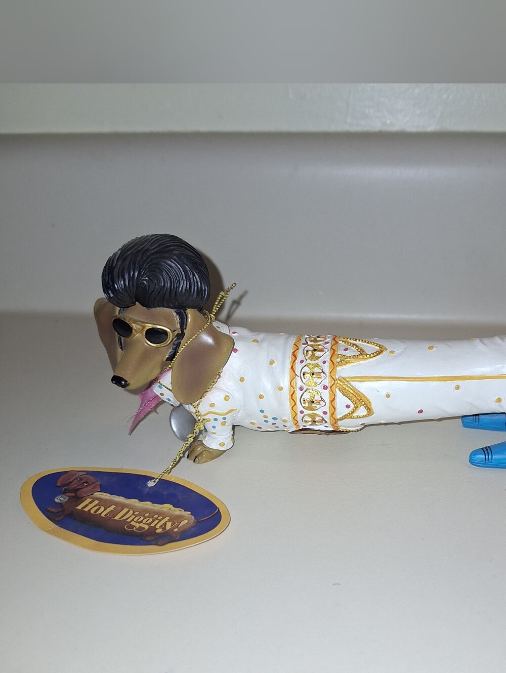 The King Weiner~Hot Diggity~Westland~Elvis Dachshund Dog~2005